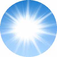 Photo du Soleil en plein jour.